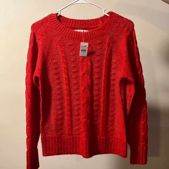 LOFT Sweaters - Loft Stitchy Cable Sweater